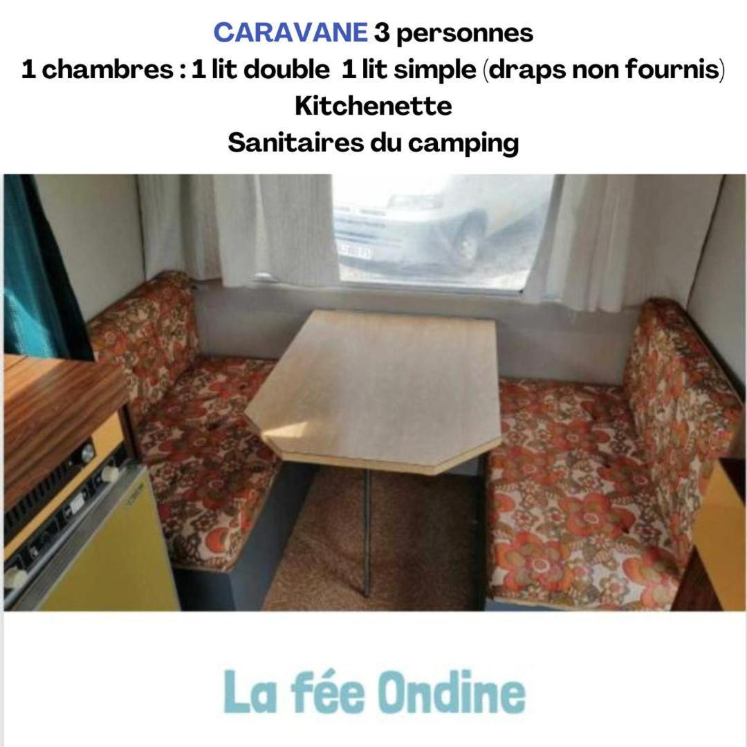 Camping Le Val Aux Fees - Broceliande Concoret ภายนอก รูปภาพ