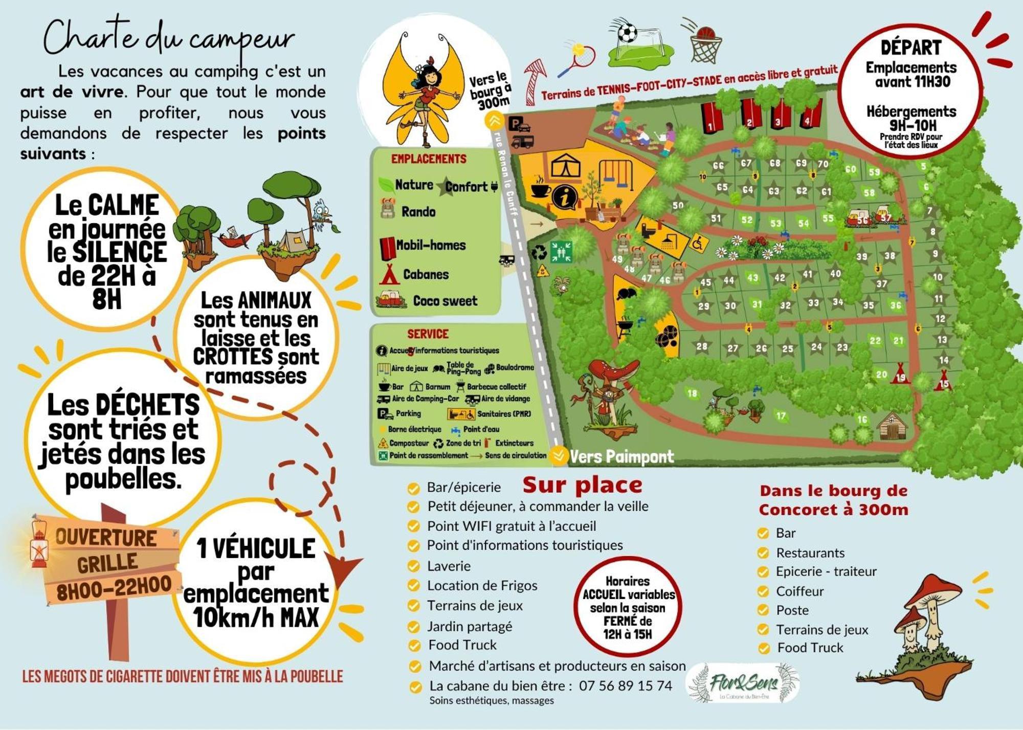 Camping Le Val Aux Fees - Broceliande Concoret ภายนอก รูปภาพ