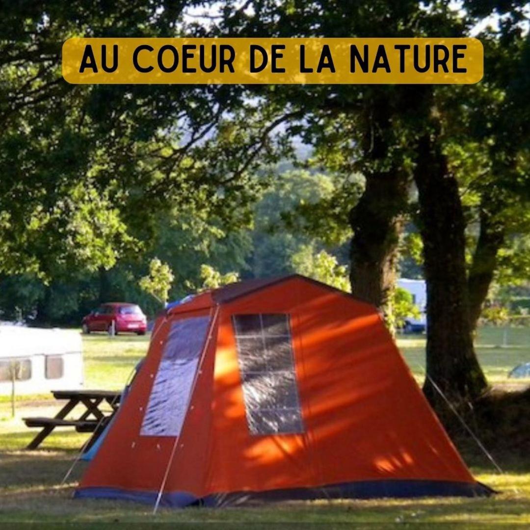 Camping Le Val Aux Fees - Broceliande Concoret ภายนอก รูปภาพ