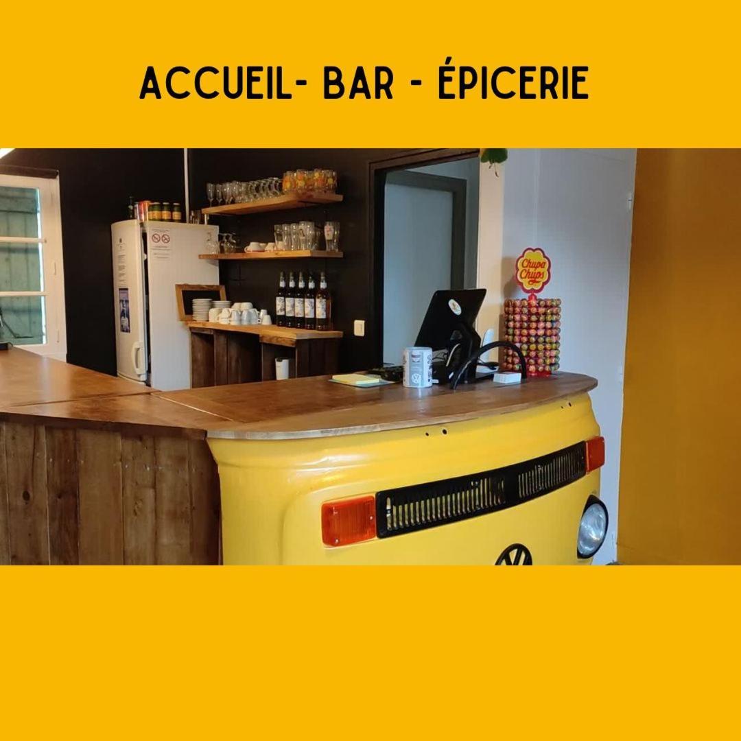 Camping Le Val Aux Fees - Broceliande Concoret ภายนอก รูปภาพ