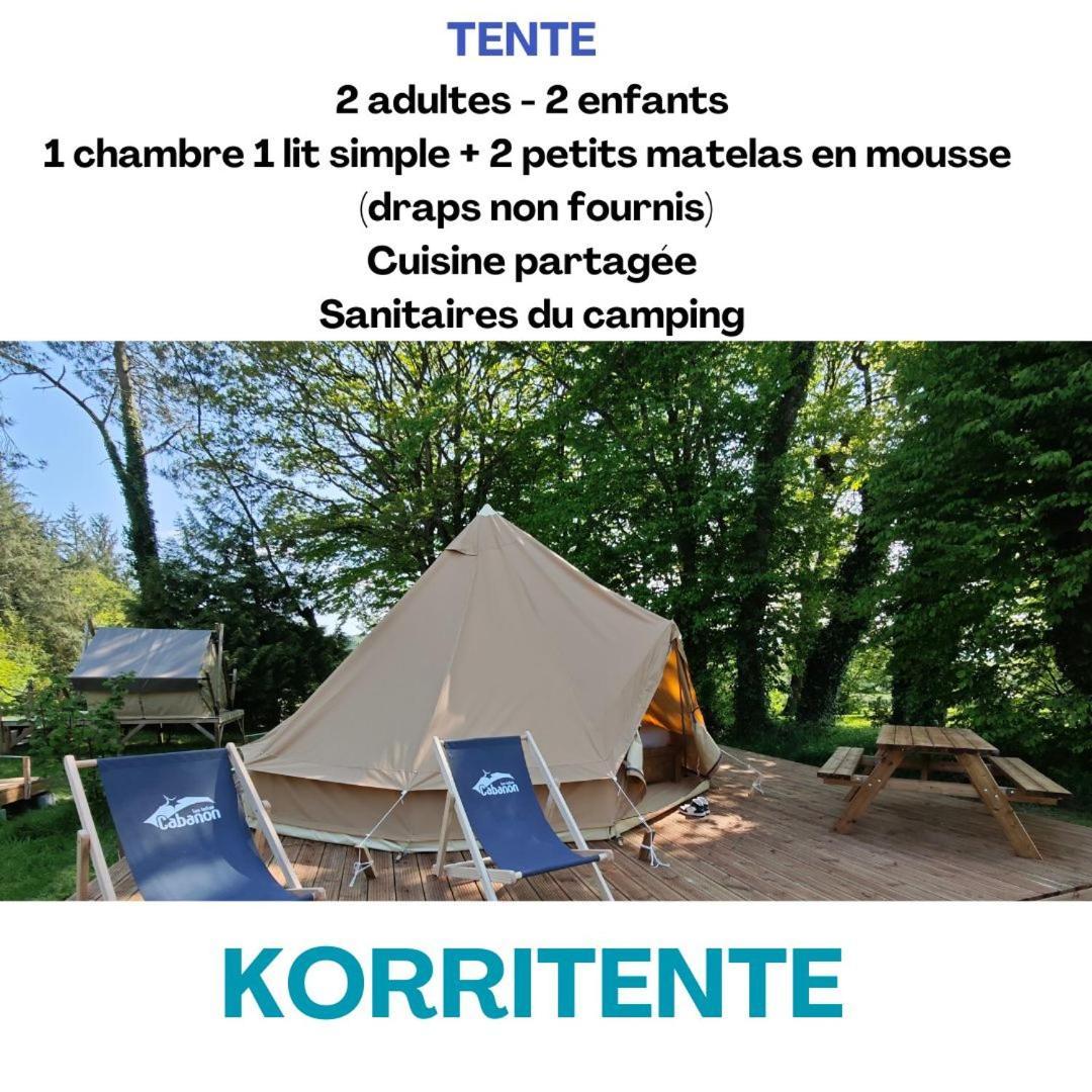 Camping Le Val Aux Fees - Broceliande Concoret ภายนอก รูปภาพ